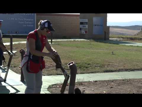 Women's Trap final round - Granada 2013 ISSF World Cup in All Events