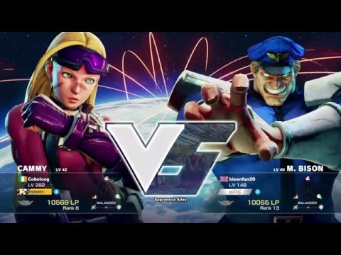 SFV - Cobelcog (Cammy) Vs bisonfan20 (M.Bison) #1