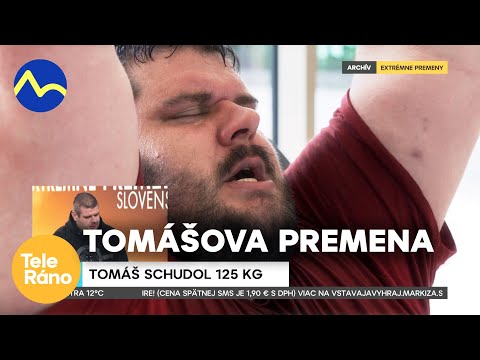 Tomáš schudol 125 kg a zmenilo mu to život - Extrémne premeny | Teleráno