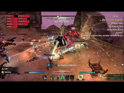 #ESO (tank) 10-man Normal Maw of Lorkhaj (not my best run)