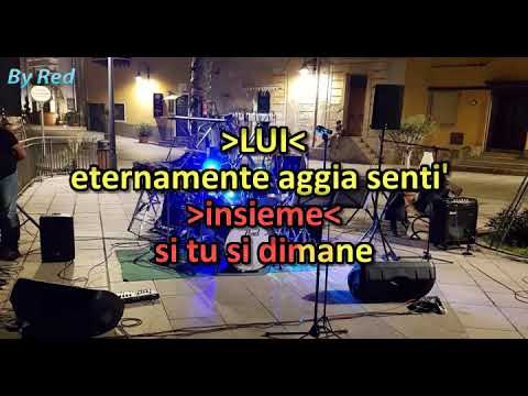 Roberta Bella Ft  Franco Calone Aria pulita voce lei karaoke