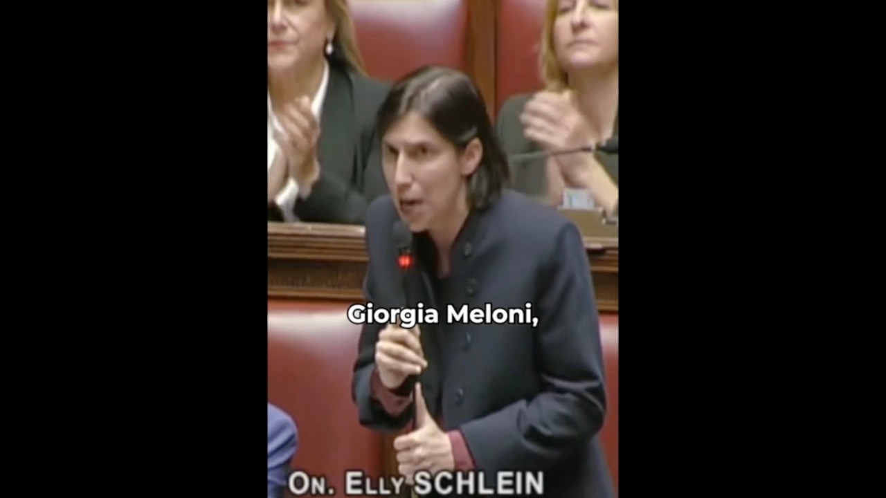 ELLY SCHLEIN DIFENDE GIORGIA MELONI SUGLI ATTACCHI RICEVUTI DA TRUMP