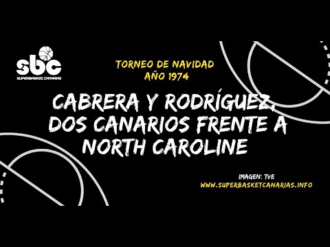Cabrera y Rodríguez, dos canarios frente a North Caroline