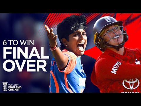 Dramatic IT20 Ending! | Last Ball THRILLER | England Women v India