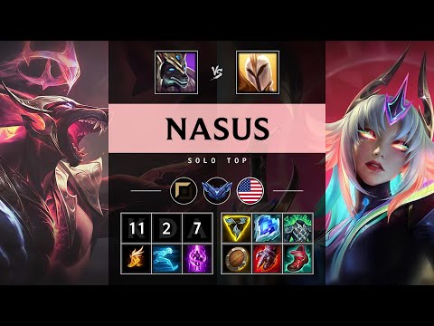 Nasus Top vs Kayle: Triple Kill, Unstoppable - NA Diamond Patch 14.24