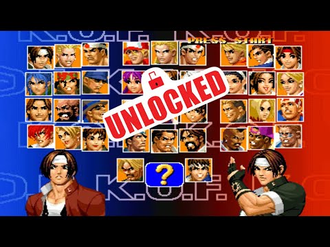 The king of fighters 98 unlock all characters | PlayStation kof 98