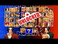 The King Of Fighters 98 Unlock All Characters PlayStation Kof 98
