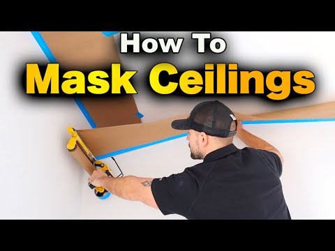 How To Mask Ceilings