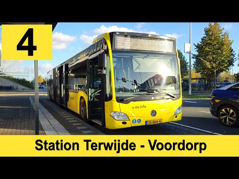 U-OV lijn 4: Terwijde - Voordorp | Qbuzz 4141 | 2024