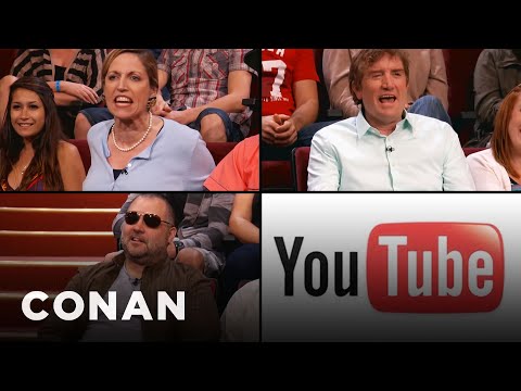 YouTube Commenters Invade Conan's Audience | CONAN on TBS