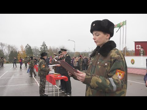 Воспитанники Витебского кадетского училища приняли присягу
(31.10.2022)