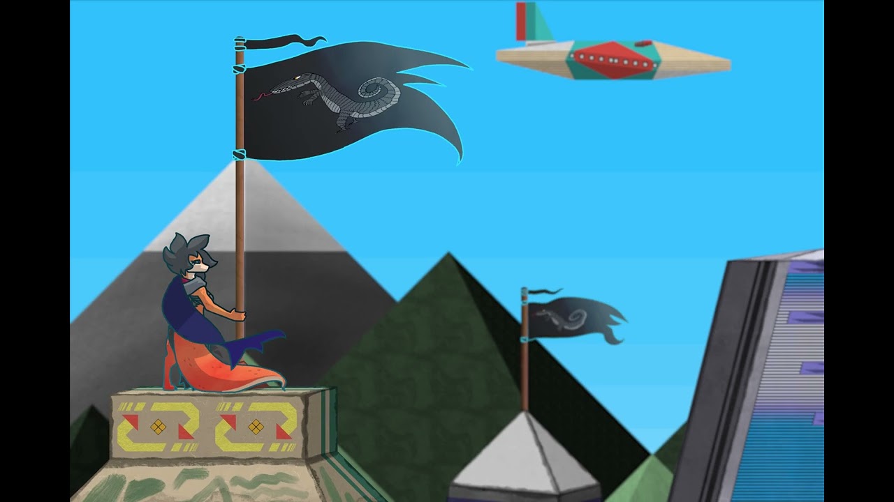 Flag YCH collab - Nestsu Original