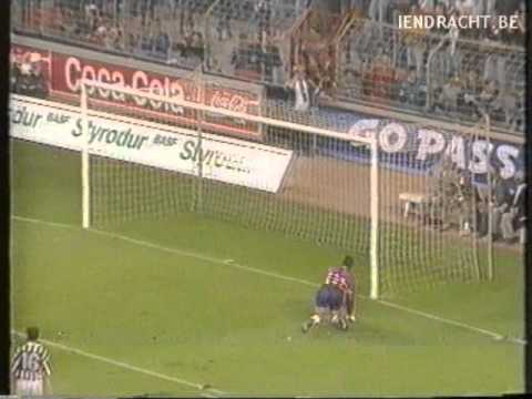 1991-1992: Anderlecht - Eendracht Aalst