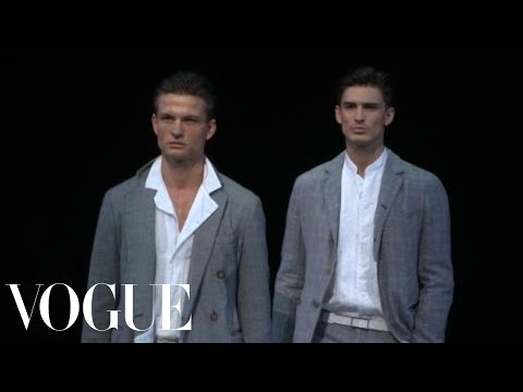 Fashion Show - Giorgio Armani Spring 2013 Menswear