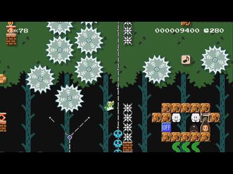 DON'T MOVE\\ Automatic Forest by Max.flx - Super Mario Maker 2 - No Commentary 1bv