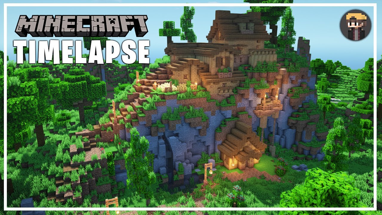 Minecraft  How to Build a Medieval Mountain House 