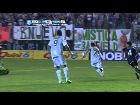 Preocupación por Bologna. Banfield - Instituto. Fecha 30. Torneo Primera B Nacional.