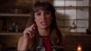 Glee - Rachel Decides To Move Out After An Argument With Santana 5x09