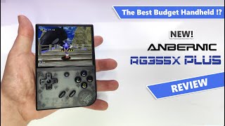 Anbernic rg35xx plus handheld gaming emulator