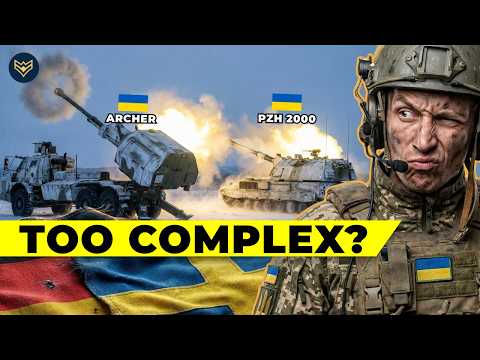 Why BEST NATO Artillery Struggles in Ukraine - German PZH 2000 And Swedish Archer