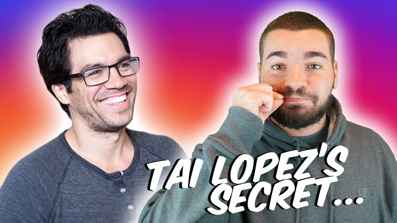 EXACTLY How Tai Lopez Grew His Instagram... Fake followers??? (MUST WATCH)