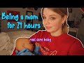 Taking care of a real care baby for 24 hours * very stressful *