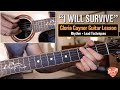 I Will Survive - Gloria Gaynor Guitar Lesson - Rhythm + Lead Tutorial!