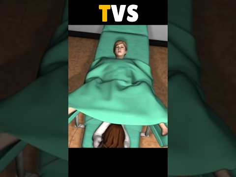 3D Animation Of Transvaginal ultrasound TVS #shorts