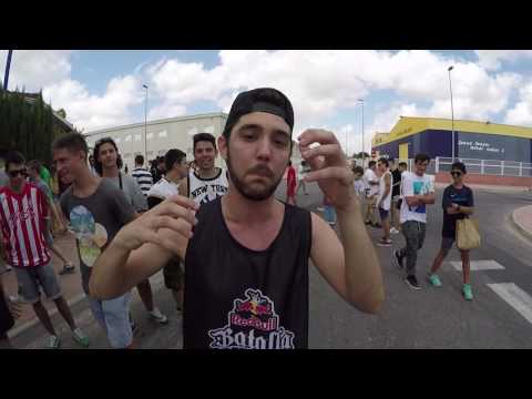 FREESTYLE DE ZASKO INCREÍBLE Y BARÓN IMPROVISANDO ME TIRA BEEF - FULLRAP NACIONAL ALICANTE 2016