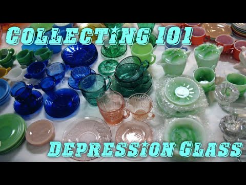 Collecting 101: Depression Glass! The History, Popularity, Patterns and Value! Episode 11