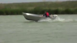 Selwyn River Fyran dinghy 6HP Johnson pt2