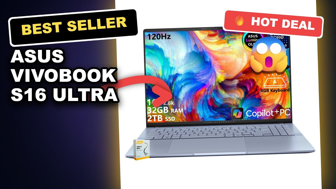 ASUS Vivobook S16 Ultra 9 Honest Review: The Best Laptop for Creators in 2024?