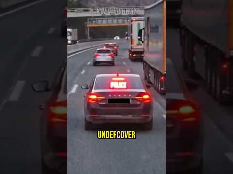 Undercover Police On Highway