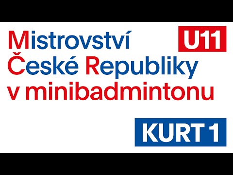 MČR MINIBADMINTONU U11 - SPORT VITALITY - 14/5/2022 - záběry z kurtu 1