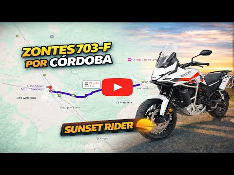 Zontes 703-F front cam. RP 16 – Villa Tulumba → Deán Funes