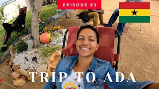 FIRST TIME in Ada, Ghana | Global Gyal | Episode #83 #ACCRA #GHANA #VLOG #VOLTA