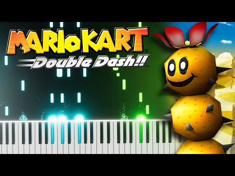 GCN Dry Dry Desert - Piano Tutorial (Mario Kart: Double Dash!!)