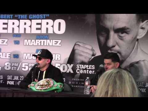 Danny Garcia vs Robert Guerrero post fight presser; is khan next?