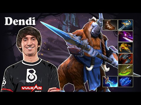 Dendi - Magnus Midlane | Dota 2 7.30c Gameplay