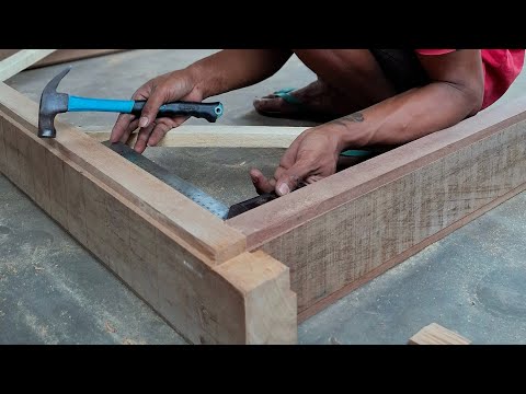 Cara membuat kusen pintu kayu