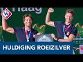 Medaillewinnaars Broenink en Twellaar gehuldigd op Olympic Festival - OMROEP WEST