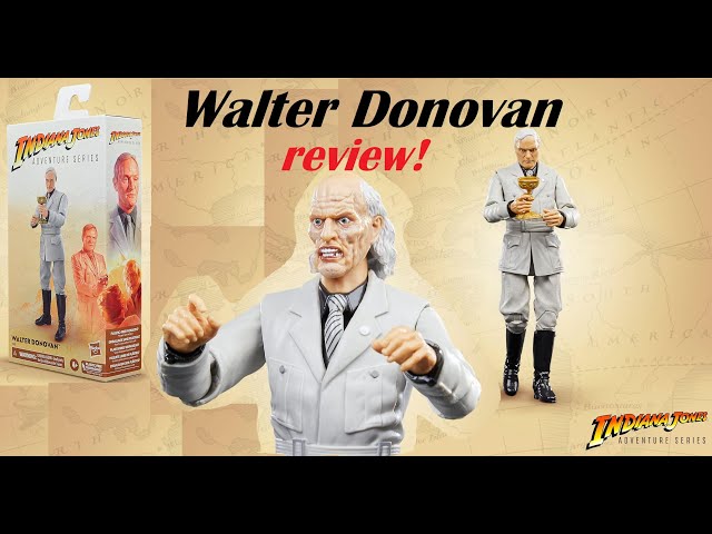 Vídeo relacionado con Indiana Jones Hasbro- Walter Donovan Fig 15 cm Indiana Jones Adventure Series (F6049)