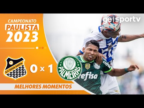 Gols e lances de Água Santa x Palmeiras