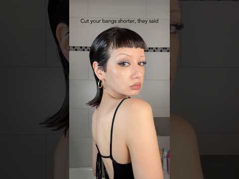 My shortest micro bangs?