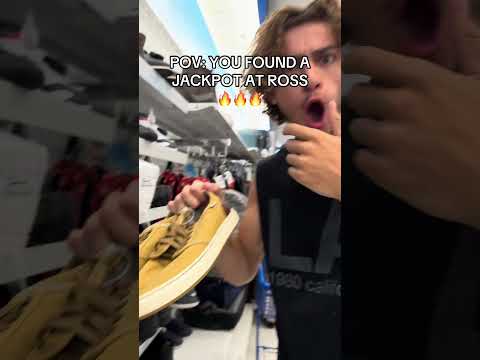 NO WAY I FOUND THESE SHOES AT ROSS😱🔥