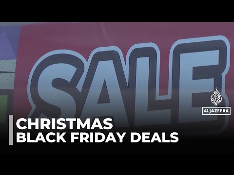 Black Friday shopping: Annual US Christmas shopping season kicks off