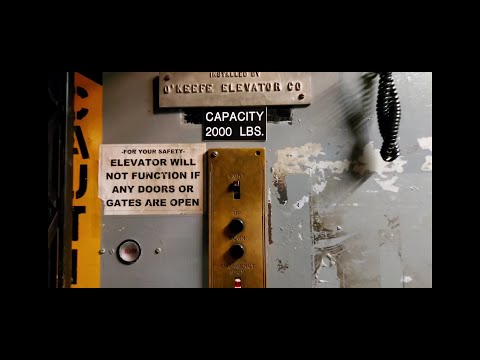 Manually Operated O'Keefe Traction Freight Elevator at 12 Broadway Self Storage, Denver, CO