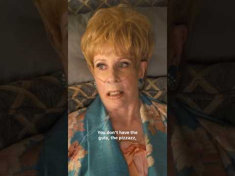 Carol Burnett as Norma Dellacorte as your inner saboteur. #PalmRoyale