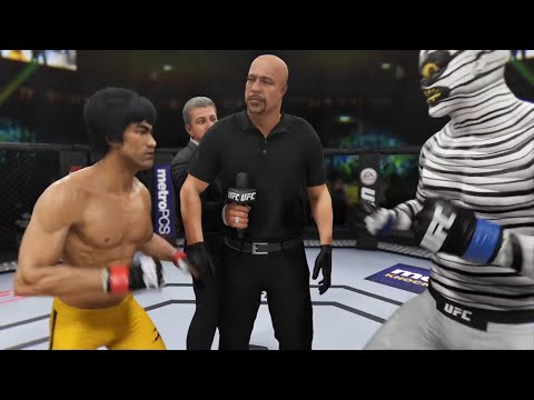Bruce Lee vs. Danger Mummy (EA sports UFC 3)