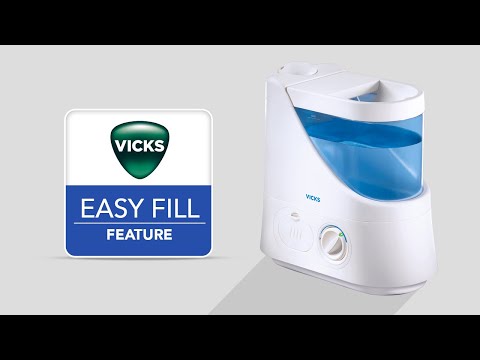 Vicks EasyFill Cool Mist Humidifier VUL570 - Features